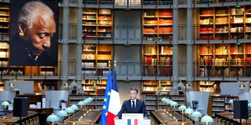 Emmanuel Macron salue l’art et la manière de Maryse Condé