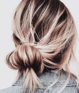 Summer hair buns and braided styles for girls