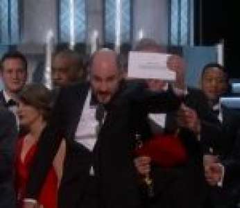 La La Land annoncé Oscar du meilleur film par erreur pendant la 89e cérémonie des Oscars