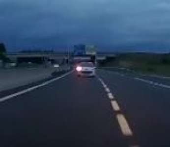 La gendarmerie croise une voiture à contresens sur l’autoroute A75 (Puy-de-Dôme)