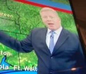 Un présentateur météo lâche un pet en plein direct (États-Unis)