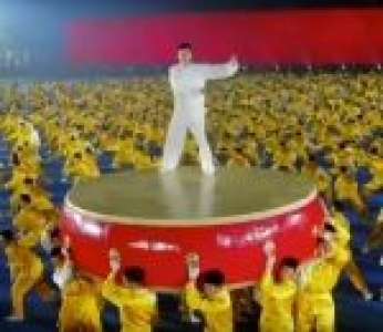 Un spectacle avec 20 000 chorégraphes à l'occasion du Nouvel an chinois 2019