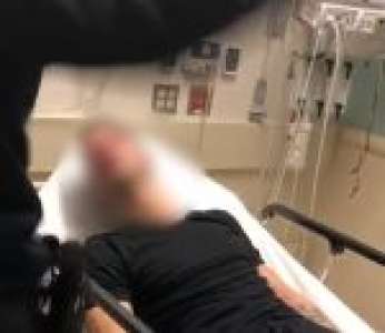 Un policier frappe un patient suicidaire sur un lit d'hôpital (États-Unis)