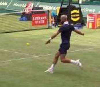 Jo-Wilfried Tsonga et Benoit Paire font un tennis-ballon en plein match