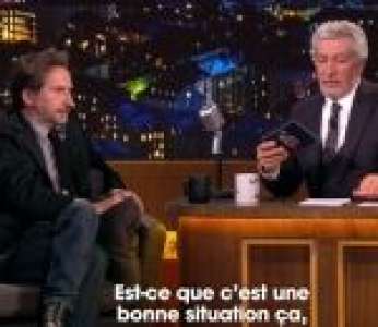 Alain Chabat à Edouard Baer dans l'émission Le Late « C’est une bonne situation ça acteur de théâtre ? »