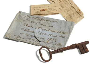 La clef de la prison où Napoléon est mort en vente aux enchères
