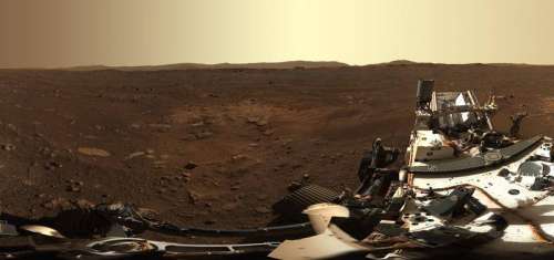 La NASA publie une photo panoramique de Mars prise par le rover Perseverance