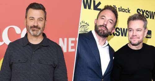 Jimmy Kimmel dit que Ben Affleck et Matt Damon ont proposé de payer son équipe pendant la grève des écrivains