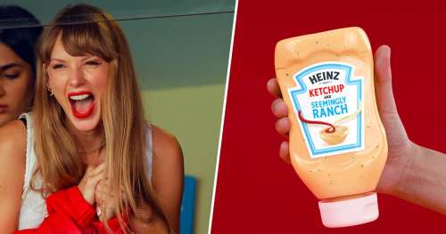 Heinz rend hommage à Taylor Swift avec le condiment « Ketchup et apparemment ranch »