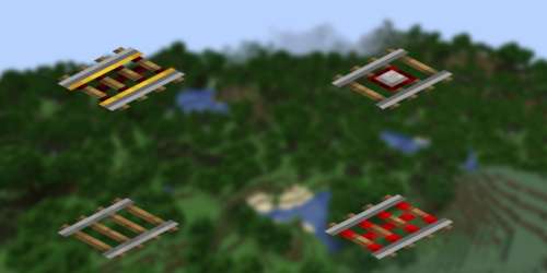 Minecraft : comment faire les différentes sortes de rails ?