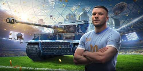 World of Tanks Blitz annonce un événement en collaboration avec le joueur de foot Lukas Podolski