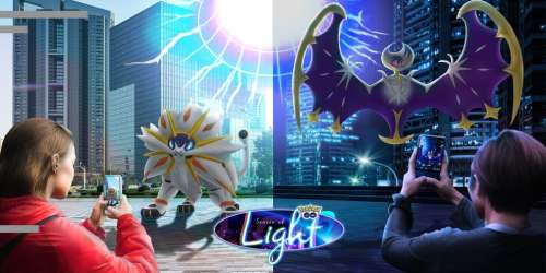 Solgaleo et Lunala arrivent dès demain dans Pokémon GO via l'événement Éclipse Astrale