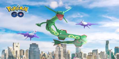 Pokémon GO mettra Rayquaza à l'honneur dans l'événement Primo-grondement
