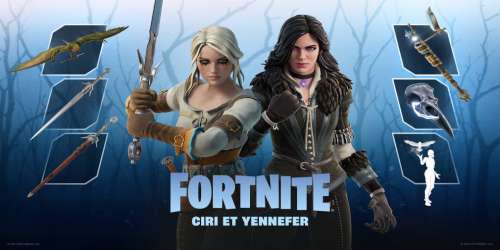 Ciri et Yennefer (The Witcher) débarquent dans Fortnite