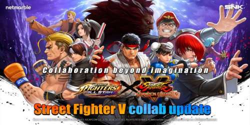 The King of Fighters ALLSTAR lance sa collaboration avec Street Fighter V