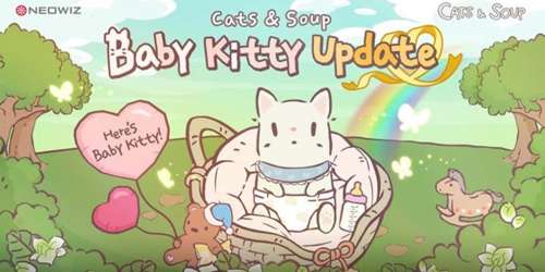 Cats & Soup fête ses deux ans avec la mise à jour Baby Kitty