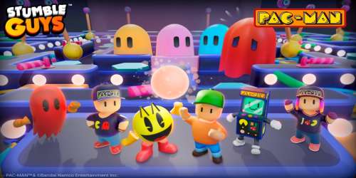 Pac-Man et ses Fantômes s'invitent dans Stumble Guys via une nouvelle collaboration temporaire