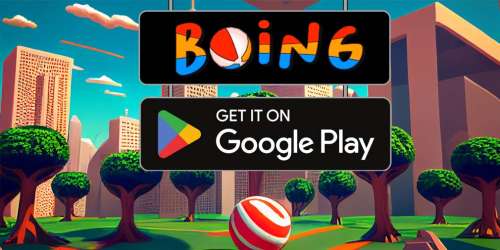 Lancez une balle pour détruire des piles de jouets dans Boing, disponible sur Android