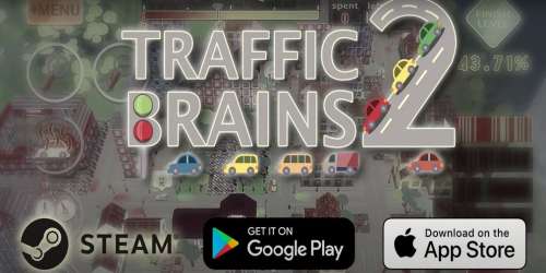 Tentez d'optimiser la fluidité du trafic routier dans la simulation Traffic Brains 2
