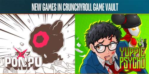 Le Bomberman-like Ponpu et le survival horror Yuppie Psycho rejoignent le Crunchyroll Game Vault
