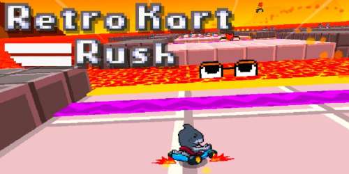 Inspiré de Mario Kart et autres jeux de course de l'ère 16-bit, Retro Kart Rush arrive sur supports iOS
