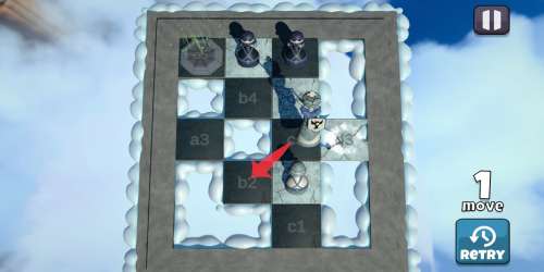 Aidez le roi à s'échapper de l'échiquier dans Take the King!, puzzle game inspiré des échecs de sortie sur mobiles