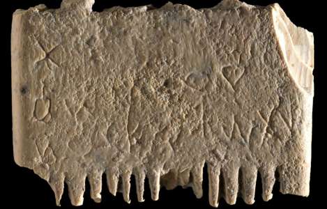 Une « phrase complète » vieille de 3 700 ans trouvée sur un peigne en Israël