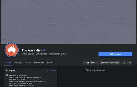 Facebook bloque les actualités en Australie en guise de représailles