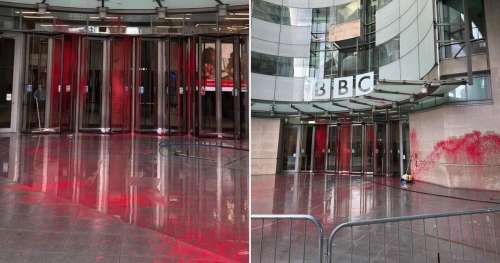 Un bâtiment de la BBC vandalisé après avoir refusé de qualifier le Hamas de « terroriste »