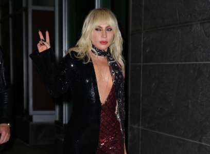 La combinaison de Lady Gaga à la soirée de sortie des Rolling Stones Hackney Diamonds