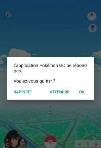 Nouvelle mise à jour de Pokemon GO disponible