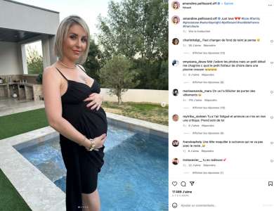 Amandine Pellissard enceinte : elle dévoile la date de son accouchement