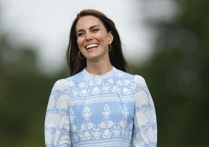 Kate Middleton : la princesse resplendissante et assortie aux balles de tennis pour sa venue à Wimbledon