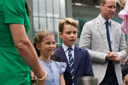 George et Charlotte stars de Wimbledon : lunettes de soleil et sourire jusqu’aux oreilles, ils font de l’ombre à leurs parents