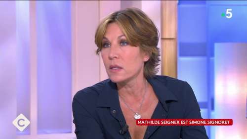 Mathilde Seigner : ce gros tacle non dissimulé adressé aux acteurs français sur le plateau de C à vous