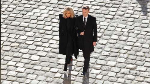 Brigitte Macron fait mouche avec du Louboutin pour l’hommage à Jacques Delors, voici le prix de ses bottes