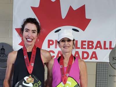 Le duo doré de Calgary en tête aux championnats nationaux de pickleball