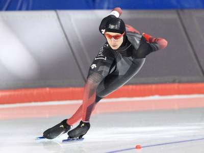 Le patineur de vitesse Connor Howe aborde les Coupes du monde de Calgary sur une bonne note