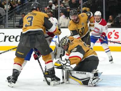 Barbashev marque la paire, les Golden Knights devancent les Canadiens 4-3