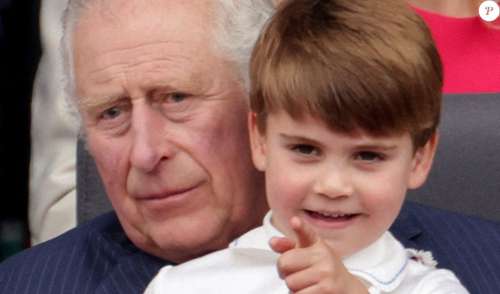 Jubilé d'Elizabeth II : Adorable mais déchaîné, le Prince Louis partage un tendre moment avec le Prince Charles