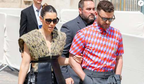 Fashion Week : Jessica Biel et Justin Timberlake, couple canon et looké au défilé Louis Vuitton