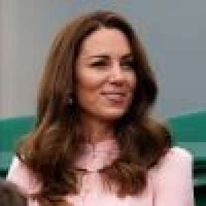 Kate Middleton délicate en look rose à Wimbledon, week-end très sportif