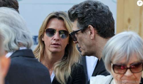 Obsèques de Régine : Marc Lavoine et son ex-femme Sarah Poniatowski réunis, dans l'émotion
