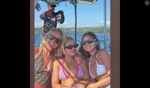 Laeticia Hallyday, Jade et Joy : Détails de leurs vacances sur une 