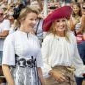 Maxima des Pays-Bas et Mathilde de Belgique : les deux reines dans la même robe... le même jour !