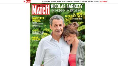 Sarkozy plus grand que son épouse? Paris Match se défend d'avoir «retouché» la photo