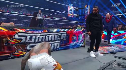Roman Reigns a battu Jey Uso à SummerSlam