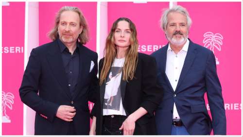 Rebecca Ferguson assiste à la première mondiale de la série dystopique “Silo” à Cannes