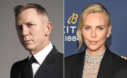 Daniel Craig et l’équipe de Charlize Theron pour “Two For The Money” à Appe