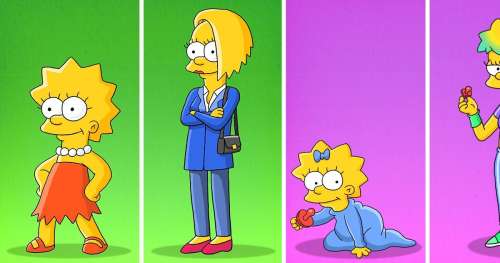 Nous avons imaginé à quoi ressembleraient les personnages des “Simpson” avec leur âge réel